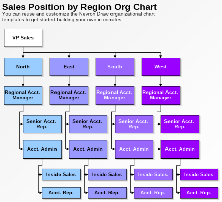 Sales Position Organizational Chart